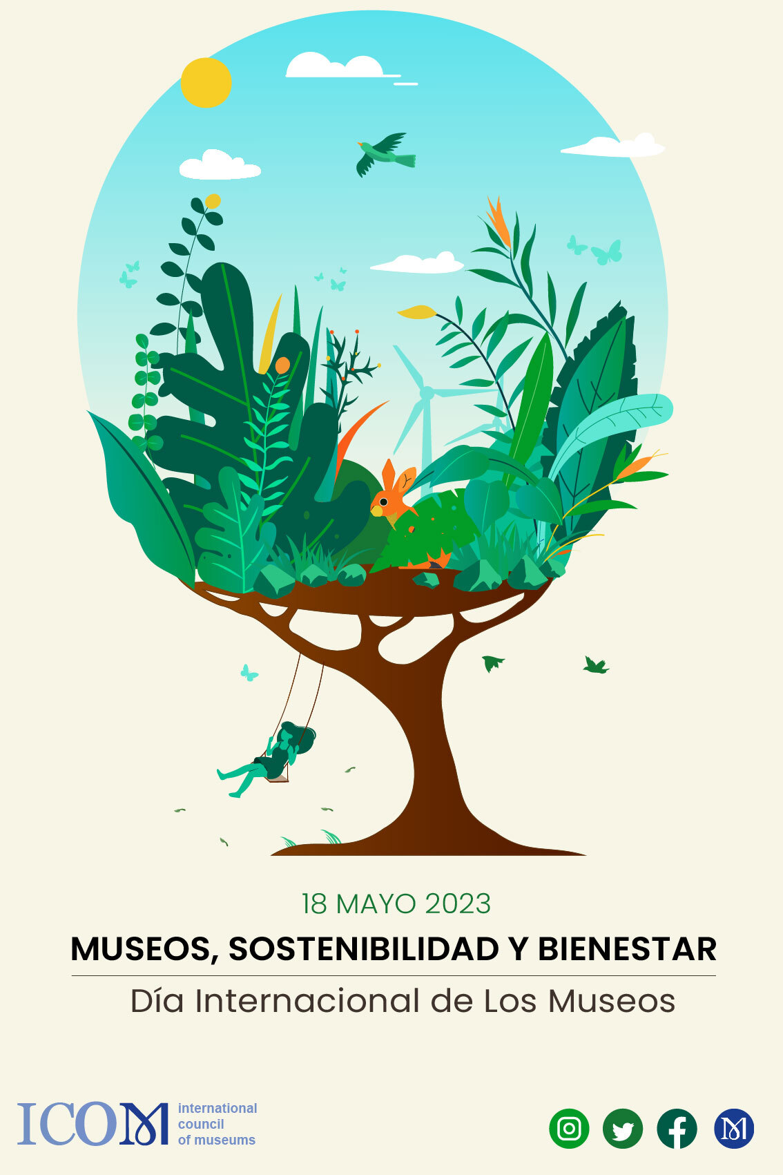 El tema - Museos, sostenibilidad bienestar - International Museum Day -International Day